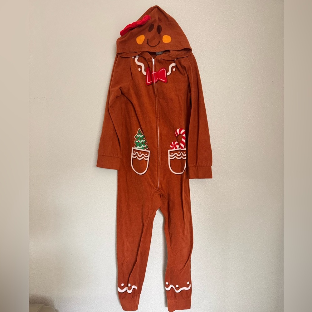 Gingerbread girl Kids Onsie- Brown